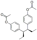 [4-[(3R,4S)-4-(4-acetyloxyphenyl)hexan-3-yl]phenyl] acetate CAS#: 4547-76-6