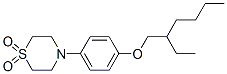 4-[4-(2-ethylhexyloxy)phenyl](1,4-thiazinane-1,1-dioxide) CAS#: 133467-41-1