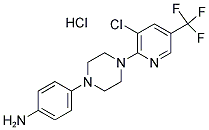 4-[4-[3-CHLORO-5-(TRIFLUOROMETHYL)-2-PYRIDINYL]PIPERAZINO]BENZENAMINIUM CHLORIDE CAS#: 321848-37-7