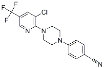 4-(4-[3-CHLORO-5-(TRIFLUOROMETHYL)-2-PYRIDINYL]PIPERAZINO)BENZENECARBONITRILE CAS#: 338979-20-7
