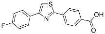4-[4-(4-FLUOROPHENYL)-1,3-THIAZOL-2-YL]BENZENECARBOXYLIC ACID CAS#: 321429-96-3