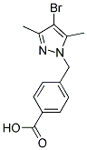 4-(4-BROMO-3,5-DIMETHYL-PYRAZOL-1-YLMETHYL)-BENZOIC ACID CAS#: 376372-41-7