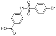 4-(4-BROMO-BENZENESULFONYLAMINO)-BENZOIC ACID CAS#: 126145-99-1