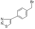 4-[4-(BROMOMETHYL)PHENYL]-1,2,3-THIADIAZOLE CAS#: 163798-92-3