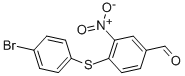 4-(4-BROMOPHENYLTHIO)-3-NITROBENZALDEHYDE CAS#: 175278-49-6