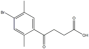 4-(4-BroMo-2,5-diMethylphenyl)-4-oxobutanoic acid CAS#: 30098-34-1