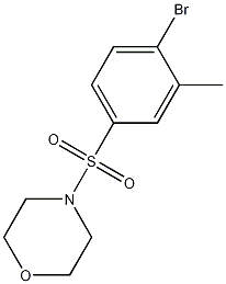 4-(4-Bromo-3-methylphenylsulfonyl)morpholine CAS#: 380846-85-5