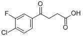 4-(4-CHLORO-3-FLUOROPHENYL)-4-OXOBUTYRIC ACID CAS#: 142048-54-2