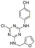 4-(4-CHLORO-6-[(FURAN-2-YLMETHYL)-AMINO]-[1,3,5]TRIAZIN-2-YLAMINO)-PHENOL CAS#: 311788-82-6