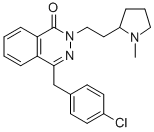 4-(4-CHLOROBENZYL)-2-(2-(1-METHYLPYRROLIDIN-2-YL)ETHYL)PHTHALAZIN-1(2H)-ONE CAS#: 117078-70-3
