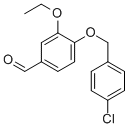 4-[(4-CHLOROBENZYL)OXY]-3-ETHOXYBENZALDEHYDE CAS#: 299441-96-6