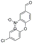 4-(4-CHLOROPHENOXY)-3-NITROBENZENECARBALDEHYDE CAS#: 320416-35-1