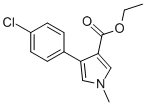 4-(4-CHLOROPHENYL)-1-METHYL-1H-PYRROLE-3-CARBOXYLIC ACID ETHYL ESTER CAS#: 131924-94-2