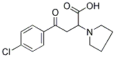 4-(4-CHLOROPHENYL)-4-OXO-2-(1-PYRROLIDINYL)BUTANOIC ACID CAS#: 139084-68-7