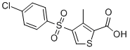 4-[(4-CHLOROPHENYL)SULFONYL]-3-METHYLTHIOPHENE-2-CARBOXYLIC ACID CAS#: 175137-65-2
