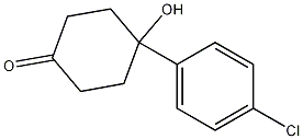 4-(4-Chlorophenyl)-4-hydroxycyclohexanone CAS#: 36716-71-9