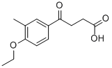4-(4-ETHOXY-3-METHYL-PHENYL)-4-OXO-BUTYRIC ACID CAS#: 150435-98-6