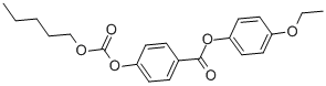 4-(4-ETHOXYPHENOXYCARBONYL)PHENYL PENTYL CARBONATE CAS#: 33926-46-4