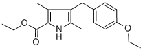 4-(4-Ethoxy-benzyl)-3,5-dimethyl-1H-pyrrole-2-carboxylic acid ethyl ester CAS#: 32542-16-8