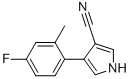 4-(4-FLUORO-2-METHYLPHENYL)-1H-PYRROLE-3-CARBONITRILE CAS#: 124169-97-7