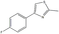 4-(4-FLUORO-PHENYL)-2-METHYL-THIAZOLE CAS#: 450-29-3