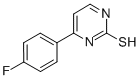 4-(4-FLUORO-PHENYL)-PYRIMIDINE-2-THIOL CAS#: 155957-43-0