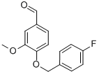 4-[(4-FLUOROBENZYL)OXY]-3-METHOXYBENZENECARBALDEHYDE CAS#: 321432-05-7
