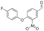 4-(4-FLUOROPHENOXY)-3-NITROBENZALDEHYD CAS#: 320416-60-2