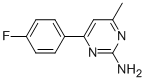 4-(4-FLUOROPHENYL)-6-METHYLPYRIMIDIN-2-AMINE CAS#: 133256-49-2