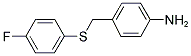 4-([(4-FLUOROPHENYL)SULFANYL]METHYL)ANILINE CAS#: 321431-79-2