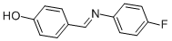 4-[[(4-Fluorophenyl)imino]methyl]-phenol CAS#: 3382-63-6