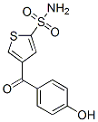 4-(4-Hydroxybenzoyl)-2-thiophenesulfonamide CAS#: 118993-57-0