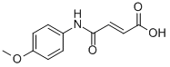 4-(4-METHOXYANILINO)-4-OXOBUT-2-ENOIC ACID CAS#: 37902-60-6