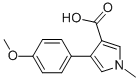 4-(4-METHOXYPHENYL)-1-METHYL-1H-PYRROLE-3-CARBOXYLIC ACID CAS#: 131924-71-5