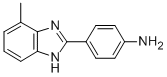 4-(4-METHYL-1 H-BENZOIMIDAZOL-2-YL)-PHENYLAMINE CAS#: 123405-51-6
