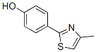 4-(4-METHYL-1,3-THIAZOL-2-YL)PHENOL CAS#: 138330-01-5
