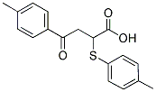 4-(4-METHYLPHENYL)-2-(4-METHYLPHENYLTHIO)-4-OXOBUTANOIC ACID CAS#: 298217-65-9