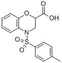 4-[(4-METHYLPHENYL)SULFONYL]-3,4-DIHYDRO-2H-1,4-BENZOXAZINE-2-CARBOXYLIC ACID CAS#: 35017-55-1