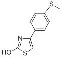 4-(4-(METHYLTHIO)PHENYL)THIAZOL-2-OL CAS#: 42445-47-6