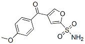 4-(4-Methoxybenzoyl)-2-furansulfonamide CAS#: 118993-61-6