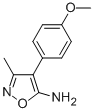 4-(4-Methoxyphenyl)-3-methylisoxazol-5-amine CAS#: 166964-11-0