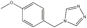 4-[(4-Methoxyphenyl)methyl]-4H-1,2,4-triazole CAS#: 36175-43-6