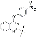 4-(4-NITROPHENOXY)-2-(TRIFLUOROMETHYL)QUINAZOLINE CAS#: 303148-92-7