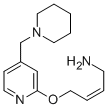 4-[4-(Piperidinomethyl)pyridyl-2-oxy]-cis-2-butenamine CAS#: 118288-25-8