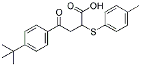4-[4-(TERT-BUTYL)PHENYL]-2-[(4-METHYLPHENYL)SULFANYL]-4-OXOBUTANOIC ACID CAS#: 301193-76-0