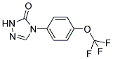 4-[4-(TRIFLUOROMETHOXY)PHENYL]-2,4-DIHYDRO-3H-1,2,4-TRIAZOL-3-ONE CAS#: 155431-35-9