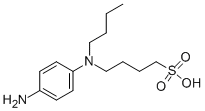 4-[(4-aminophenyl)butylamino]butane-1-sulphonic acid CAS#: 35079-64-2