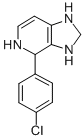 4-(4-chlorophenyl)tetrahydroimidazo[4,5-c]pyridine CAS#: 4875-41-6