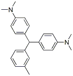 4-[(4-dimethylaminophenyl)-(3-methylphenyl)methyl]-N,N-dimethyl-anilin e CAS#: 4601-65-4