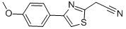 [4-(4-methoxyphenyl)-1,3-thiazol-2-yl]acetonitrile CAS#: 301235-86-9